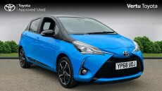 Toyota Yaris 1.5 VVT-i Blue Bi-tone 5dr Petrol Hatchback